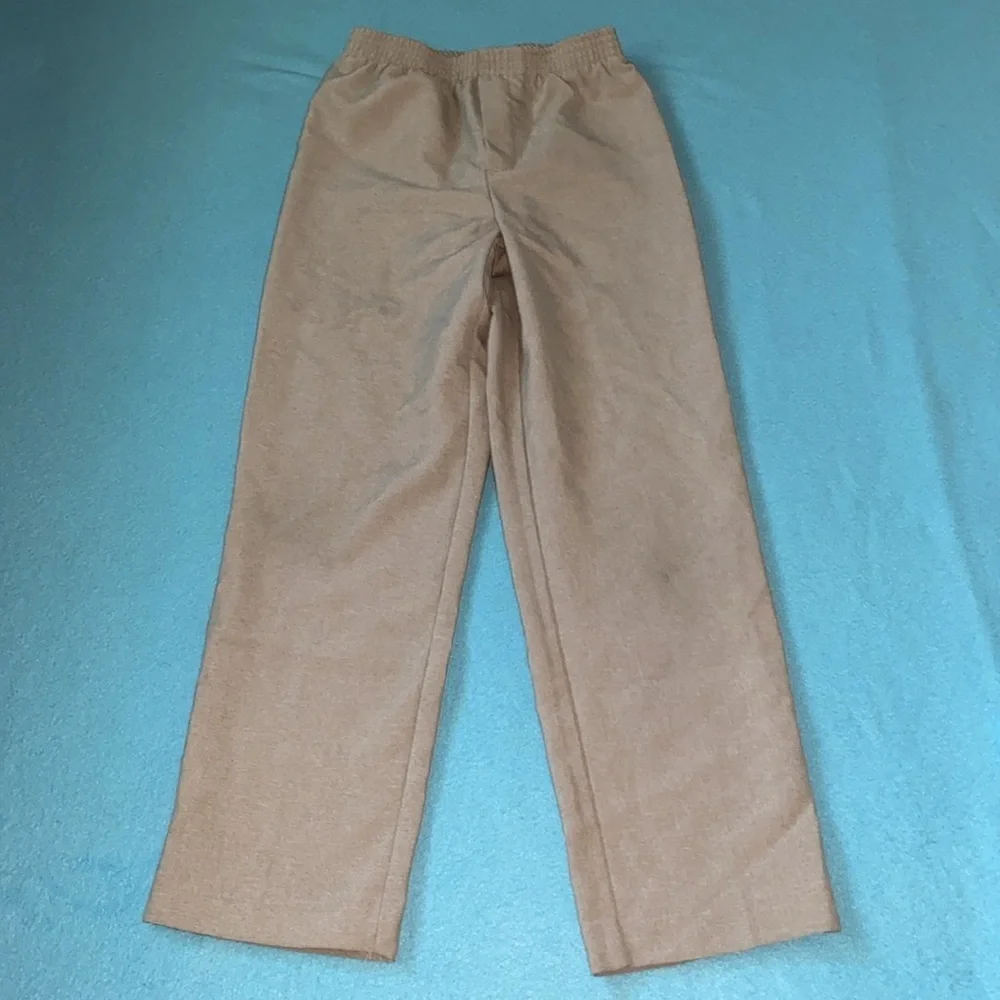 VAN HEUSEN 3 piece suit set vest pull on pants  long sleeve button down size 7-8